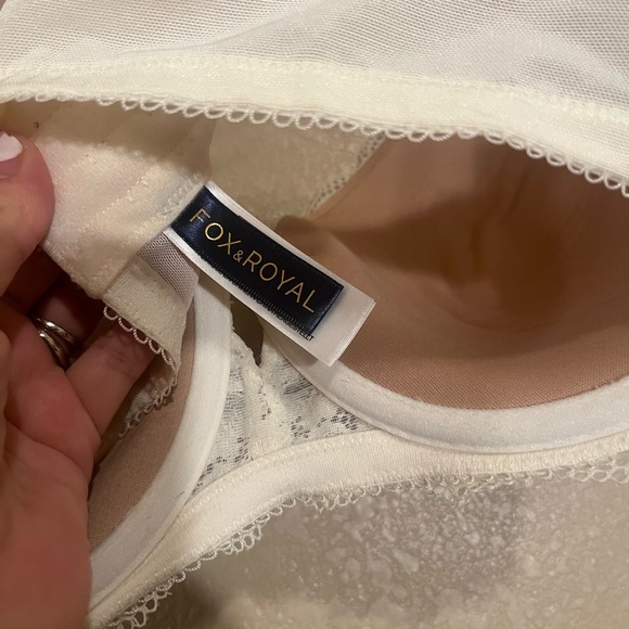 Fox&Royal floral lace detail bra size 40G - Picture 5 of 6